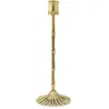Doing Goods - Bougeoir en laiton Bamboo Doré L