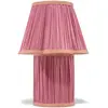 Doing Goods - Lampe à poser en soie Myra Rose fuschia S
