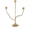 Doing Goods - Bougeoir Misty Triple en laiton recyclé Doré taille uniq...