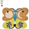 Doing Goods Tapis papillon Melody Moon citron L - 1.45.10.116.099.5