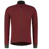 Veste velo hiver rogelli essential   homme   bordeaux