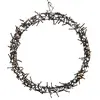 ECD Germany Couronne Lumineuse LED Ø38cm, 300 LEDs, Blanc Chaud, 8 Mod...