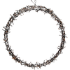 Ecd germany couronne lumineuse led ø58cm, 500 leds, blanc chaud, 8 mod...
