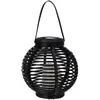 Progarden - Lanterne solaire, boule noire, ø 21 cm
