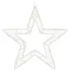 Strandwinkel.nl Étoile  led décoration éclairage lumineuse minuterie  ip44 blanc 50 cm