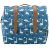 Fresk Cartable A4 Maternelle Bleu, Beige, Marron