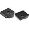 AllSpares Filtre à charbon (2 pcs.) pour hottes aspirantes - Adapté pour Elica F00189/S/Type 303, Whirlpool 484000008581, AEG 902979360/2 et Nyttig FIL 558 (213x207x41mm)