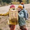 Fresk Sac À Dos Bébé Vert D'eau, Marron, Écru