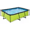 Piscine EXIT Lime 220x150x65cm avec pompe filtrante - vert