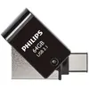 Philips - 2 in 1 Black 64GB otg usb c+ 3.1 - 64 gb (FM64DC152B/00)