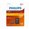 Philips Carte Mémoire Avec Adaptateur Micro Sdxc 128gb Class 10 Uhs-i U3
