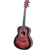 Fazley W55-COL-R-3/4 ColourTune guitare folk rouge