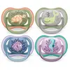 Avent Ultra Air 2 sucettes orthodontiques 6-18 mois Baleine et Tortue