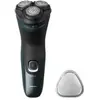 Philips X3052/00 rasoir pour homme Rasoir rotatif Tondeuse Noir, Vert