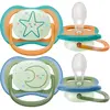 Philips Lot De 2 Sucettes Ultra Air 18mois Et Plus Mix Scf376/23
