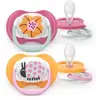 Philips Avent Ultra Air Sucette +6m Air collection girl