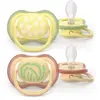 Avent Sucette Ultra Air jour 0-6M Imprimé Nature x2, sans BPA