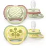 Avent Sucette Ultra Air Jour 18M+ Imprimé Nature x2, sans BPA