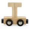 Lettre Train Naturel Lettre T MULTICOLORE Tryco