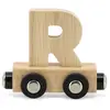 Lettre Train Naturel Lettre R MULTICOLORE Tryco