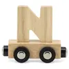 Lettre Train Naturel Lettre N MULTICOLORE Tryco