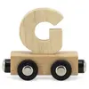 Lettre Train Naturel Lettre G MULTICOLORE Tryco