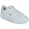 Chaussures Tommy Hilfiger Essential Chic Court blanc pur jaune femme - 39