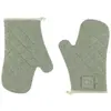 Paire de gants de cuisine en coton recyclé pistache Witloft