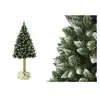 Viking Choice Sapin de Noël artificiel - avec tronc - 220 cm - Modulable - Vert