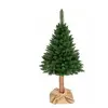 Sapin de Noël artificiel 220 cm - sapin avec tronc en bois