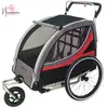 MAXXUS Viking Choice - Remorque vélo enfant - remorque vélo - avec amortisseur - bleu