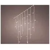 Lumineo Icicle Lights Rideau Clignotant à Led 5,8m 240 Leds Lumière Froide