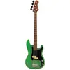 Fazley Outlaw Series Peacemaker Plus Green basse électrique avec houss...