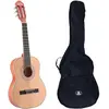 LaPaz C30N guitare classique format 3/4 natural + housse