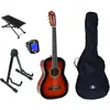 LaPaz 002 SB guitare classique format 3/4 Sunburst + accessoires