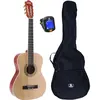 LaPaz 002 NT guitare classique format 3/4 natural + housse + accordeur