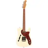Fazley Sunset Series Tortoise Olympic White guitare électrique avec ho...