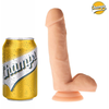 Gode réaliste SMOOTHY Champs 14 x 3.7cm 