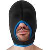 Cagoule en néoprène FACE FUCKER Brutus Noire-Bleue 