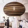 Segula Think Paper Suspension Lazy, Ø 64 cm, marron, carton, E27