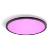 Philips Hue White & Color Ambiance Panneau De Plafond Rond Tento WCA LED 42,1 cm Noir - Noir