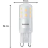 Philips ampoule standard, Equivalent 40W halogene, culot G9, éclairage blanc chaud 2700K, 6-pack, nouvelle génération