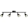 Cleft 8720169300033 Spot de plafond GU10 noir Y952543 - Philips