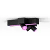 Philips Hue Spot LED Centris Cross noir à 3 lampes RVB CCT