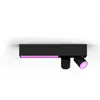 Philips Hue White & Color Ambiance Plafonnier Centris 2 spots - Noir