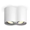 Philips Hue White Ambiance Pillar Projecteur, GU10, 8720169320178,