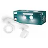Philips 17476400, spot Bracia 2x5.5W, blanc chaud 2700K, Métal, 11 W, Zweiflammig
