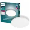 Philips, Plafonnier LED Wincel 24W, rond, télécommande sans fil incluse, blanc