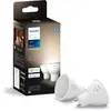 Pack de 2 ampoules connectées Philips Hue White GU10 5,5 W Blanc