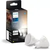 Ampoule LED connectée PHILIPS Hue Pack x 2 ampoules GU10 Hue White TU